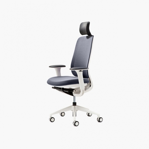 파트라 CLB11PA-WH 리브라 흰사출 헤드형 사무용 의자