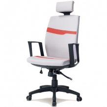 루가 A형 스트라이프 사무용의자