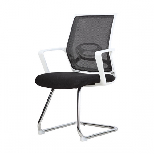 X-802 메쉬 화이트프레임 회의용의자