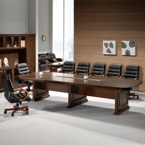 하이퍼스 월넛 회의용 테이블