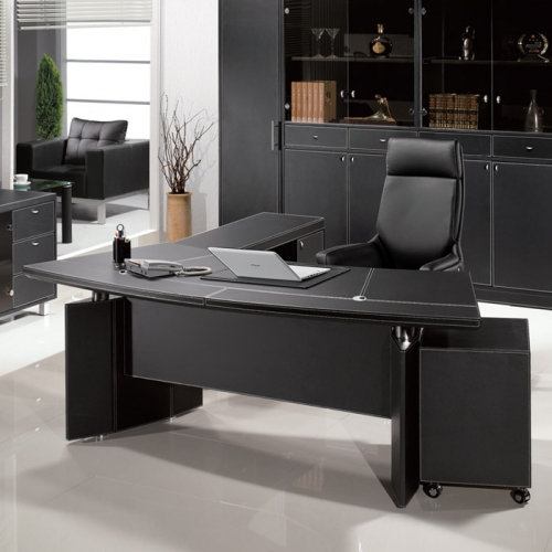 하이퍼스 제나 가죽책상