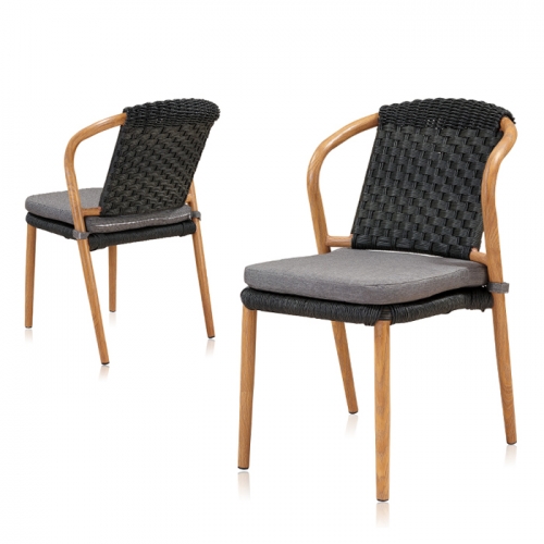 하이퍼스인 밀키 라탄 의자