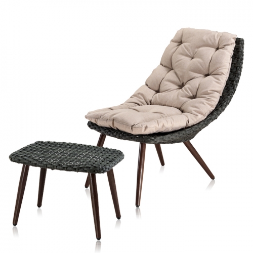 하이퍼스인 레이 라탄 의자+스툴