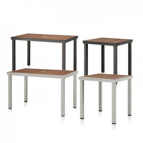 하이퍼스인 라인 알루미늄 사각테이블