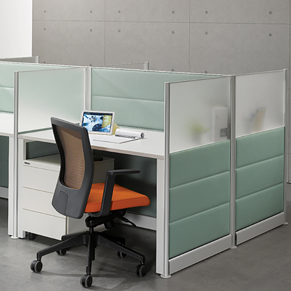 플랜맥스 소리먹는 파티션 상부 아크릴(MF-데스크형) 높이1370mm