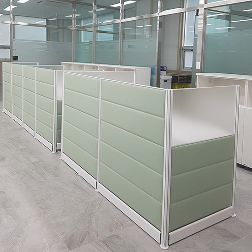 플랜맥스 소리먹는 파티션 상부 아크릴(MF-데스크형) 높이1160mm