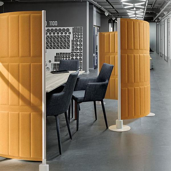 플랜맥스 소리먹는 파티션(MC-라운드형) 폭1000mmX높이1290mm