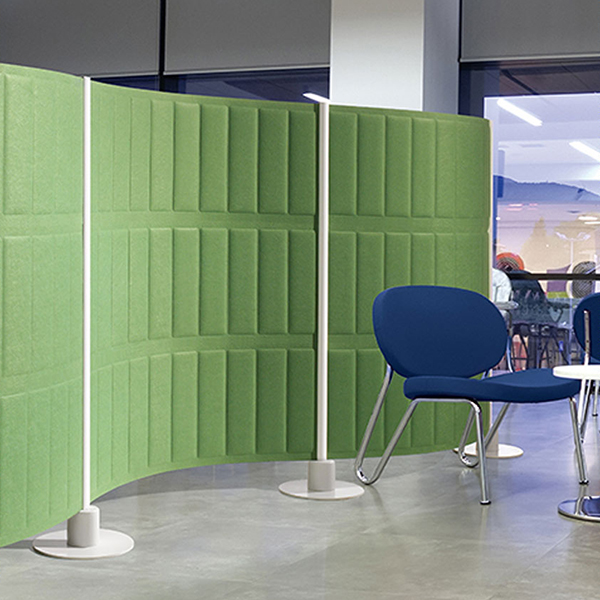 플랜맥스 소리먹는 파티션(MC-라운드형) 폭1000mmX높이1690mm