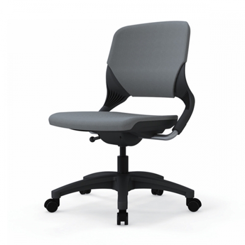 LC-300B- 루시 블랙 패드유 회전형 회의용 의자