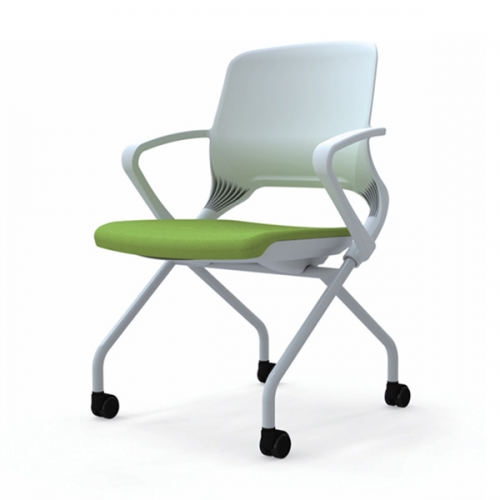 LC-200W루시 화이트 패드무 회의용 의자