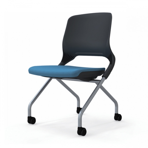 LC-200B- 루시 블랙 패드무 회의용 의자
