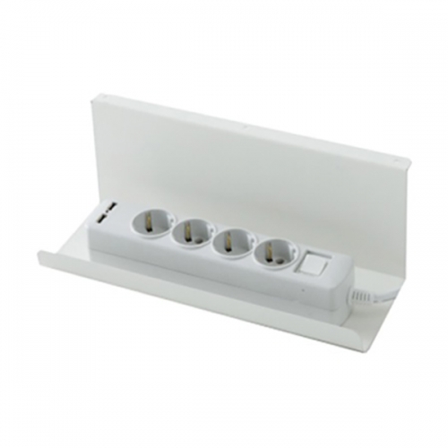 비츠 멀티탭 받침대 4구 2USB