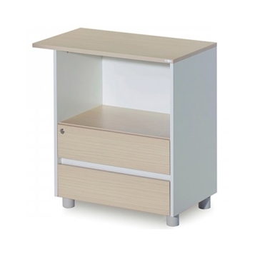 비츠 플러스 사이드 캐비닛 2단 서랍