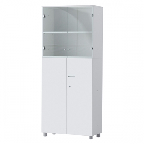 비츠 5단 유리장 (2단 유리/3단 도어)