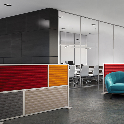 플랜맥스 소리먹는 파티션 (MX-일반형)/폭2360mmx높이1200mm