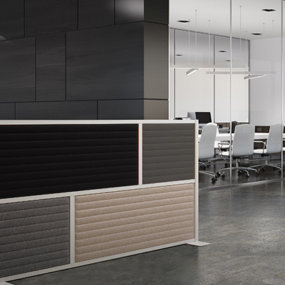 플랜맥스 소리먹는 파티션(MX-일반형) 폭2360mmX높이1420mm