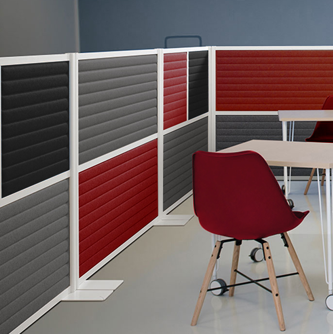 플랜맥스 소리먹는 파티션(MX-일반형) 폭1200mmX높이1780mm