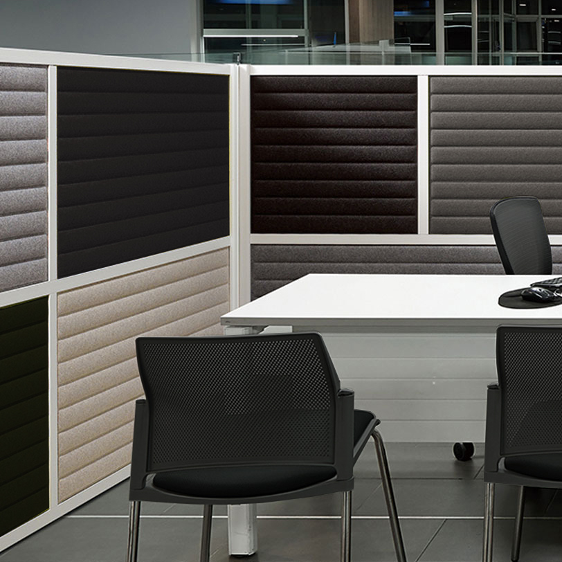 플랜맥스 소리먹는 파티션(MX-일반형) 폭2360mmX높이1780mm