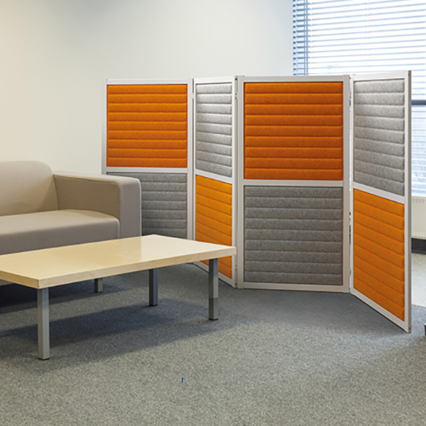 플랜맥스 소리먹는 파티션(MO-접이형) 폭2480mmX높이1200mm