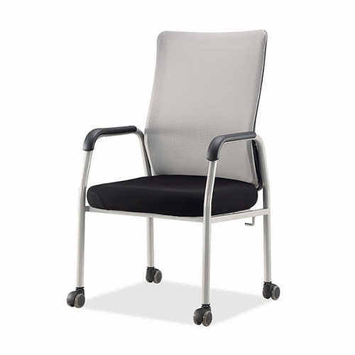 신선초 메쉬 틸팅 회의용 의자