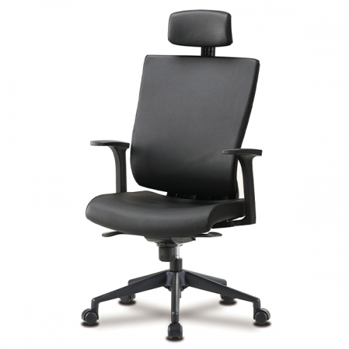 프로맥스 C형 인조가죽 대형 사무용 의자