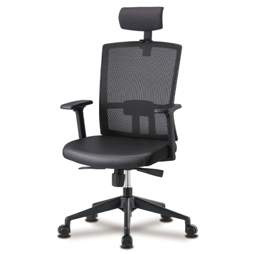 물망초 메쉬 A형 사무용 의자