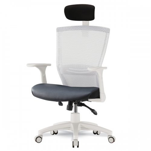 장수메쉬 B형 올화이트 대형 사무용 의자