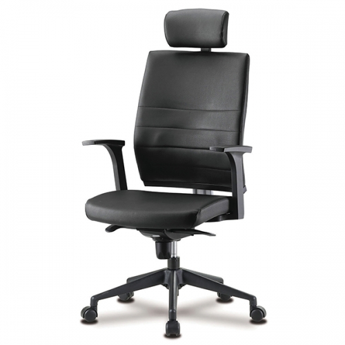 클레오 대형 인조가죽 사무용 의자