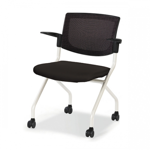 에스A형 메쉬 팔걸이 회의용 의자