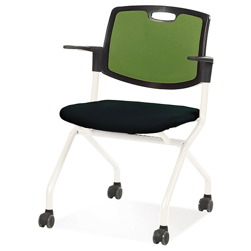 에스B형 등패드 팔걸이 회의용 의자