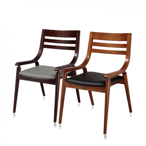 하이퍼스인 몬테라 원목 의자