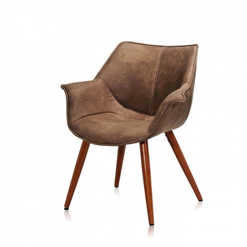 하이퍼스인 보스톤 원목 패브릭 의자