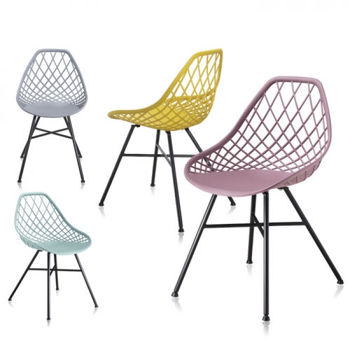 하이퍼스인 네트 플라스틱 의자