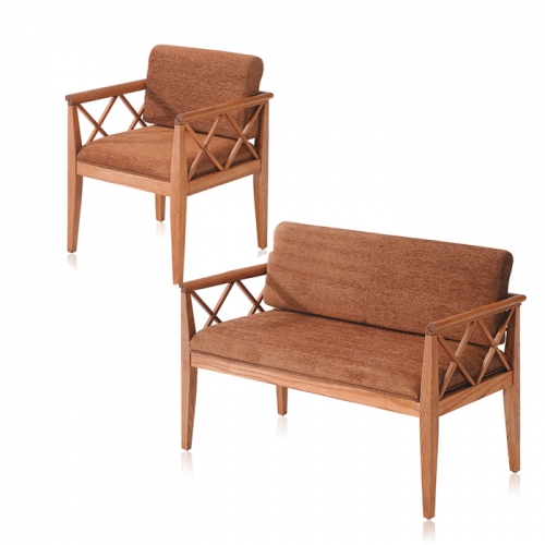 하이퍼스인 트윈 원목 패브릭 소파 시리즈