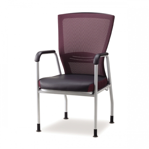 장수 메쉬 고정형 회의용 의자