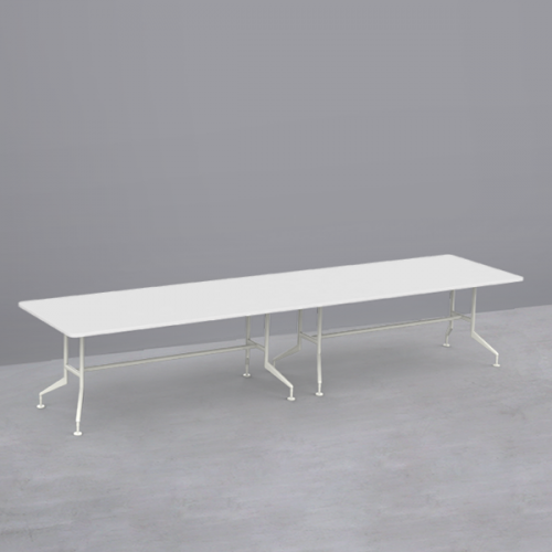 심플즈 컨포인 대형 테이블 (NO.104 / 화이트 프레임)