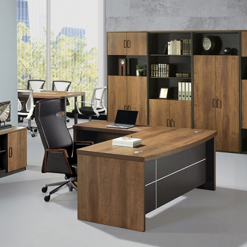 LND-515R 50T 라운드 중역용 책상