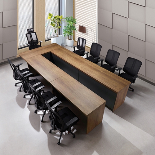LNCT 오크마운트 50T 연결형 회의용 테이블