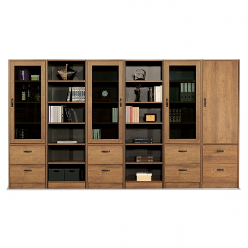 LNC 오크마운트 6단 장식장