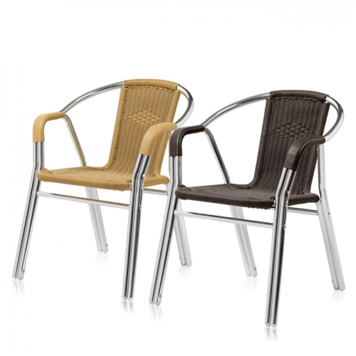 하이퍼스인 브레드 더블라인 라탄 의자