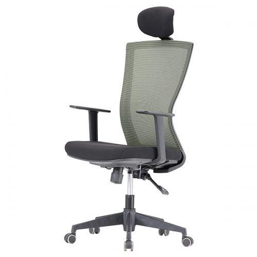 흑로 메쉬 대형 사무용 의자