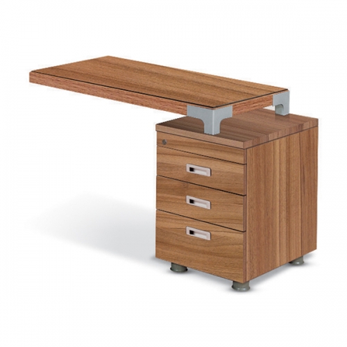 뉴토스카 로즈오크 사이드 서랍형책상