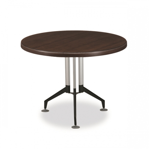 뉴토스카 월넛 원형 삼각다리 테이블