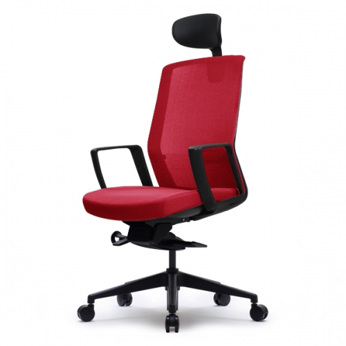 베스툴 J1G 블랙 J1G210L 메쉬 헤드형 사무용 의자