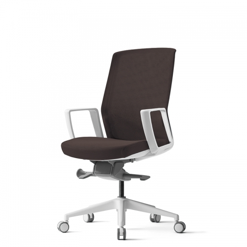 베스툴 J1G 화이트 J1G210MW 메쉬 미들백 사무용 의자