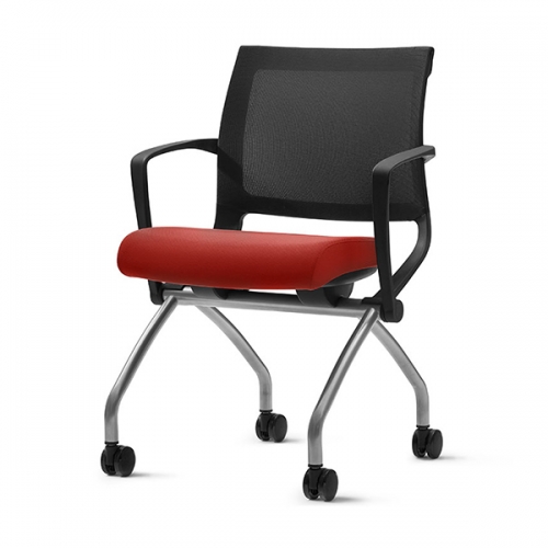 베스툴 U15 블랙 U15F100C 팔유 메쉬 회의용 의자