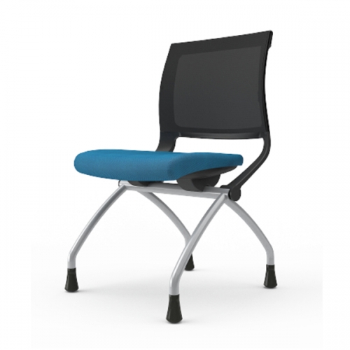 베스툴 U15 블랙  U15F400B 팔무 메쉬 회의용 의자