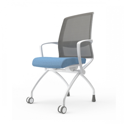 베스툴 U17 화이트 U17L100DW 메쉬 회의용 의자