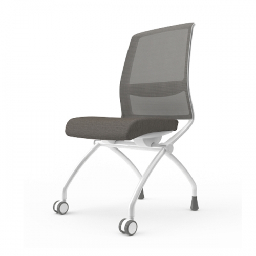 베스툴 U17 화이트 U17L400DW 메쉬 회의용 의자