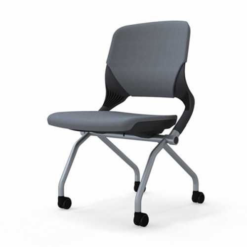 LC-100B- 루시 블랙 패드유 토션바 회의용 의자